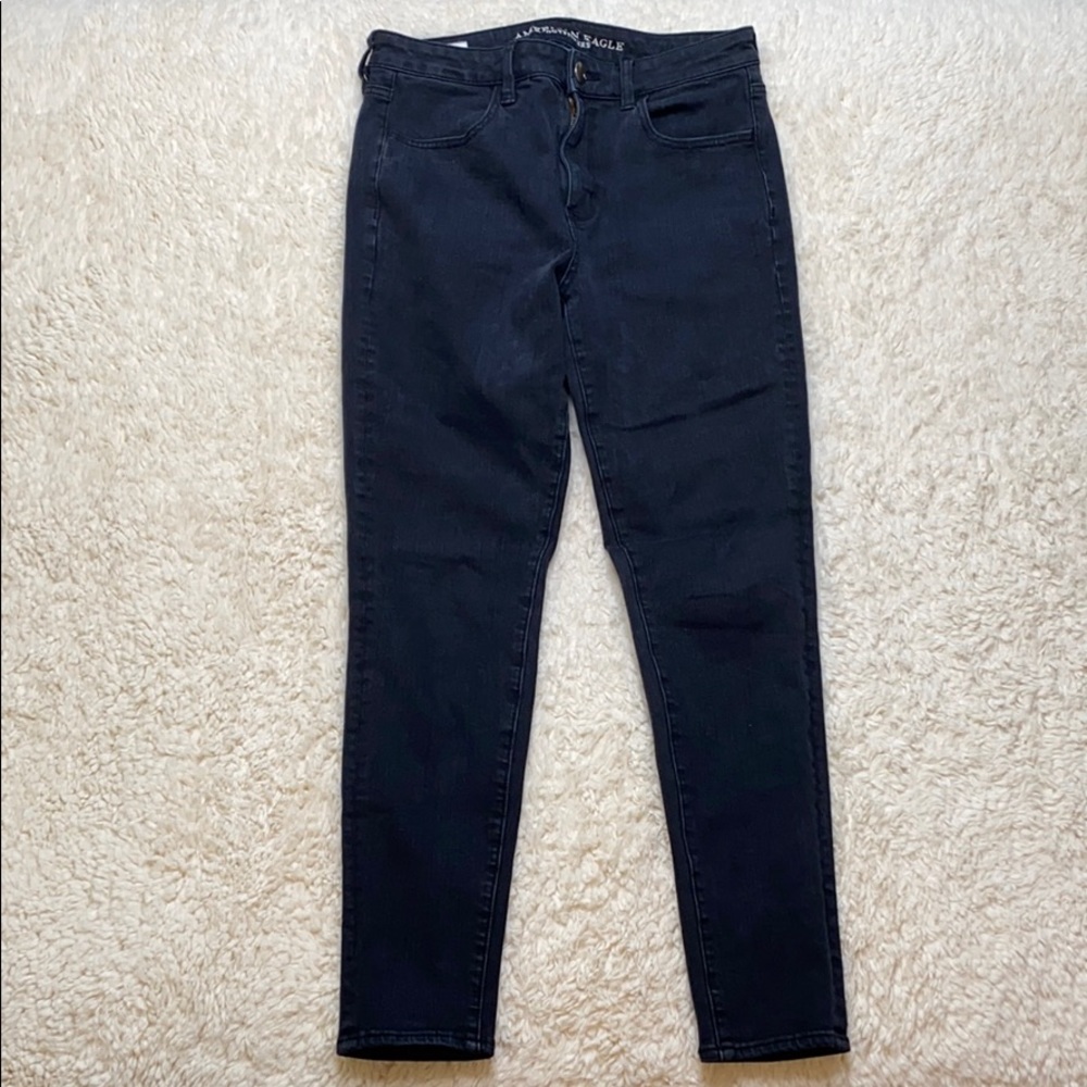 American Eagle high waisted jean jeggings size 8